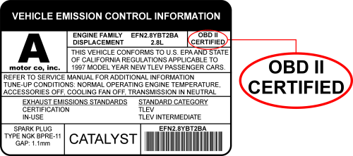 obd label