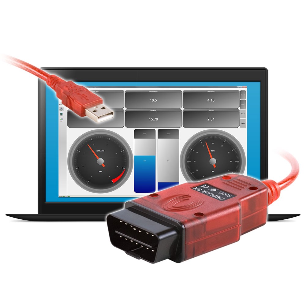 Diagnostic Pro pour Renault Dacia OBDLINK SX USB Logiciel RenoLink V 1.94
