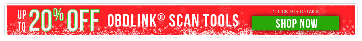 Cyber Week Sale - Up to 20% Off OBDLink Scan Tools