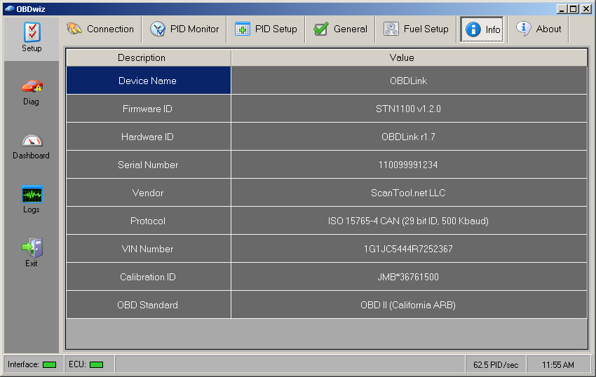 Diagnostic Software